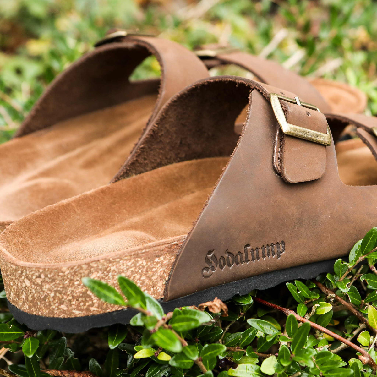 Hodalump Sandals made of genuine leather, view 8