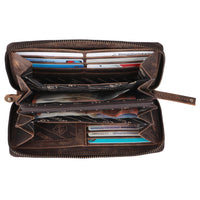 Portefeuille Classic Gretl en cuir de buffle, vue 7