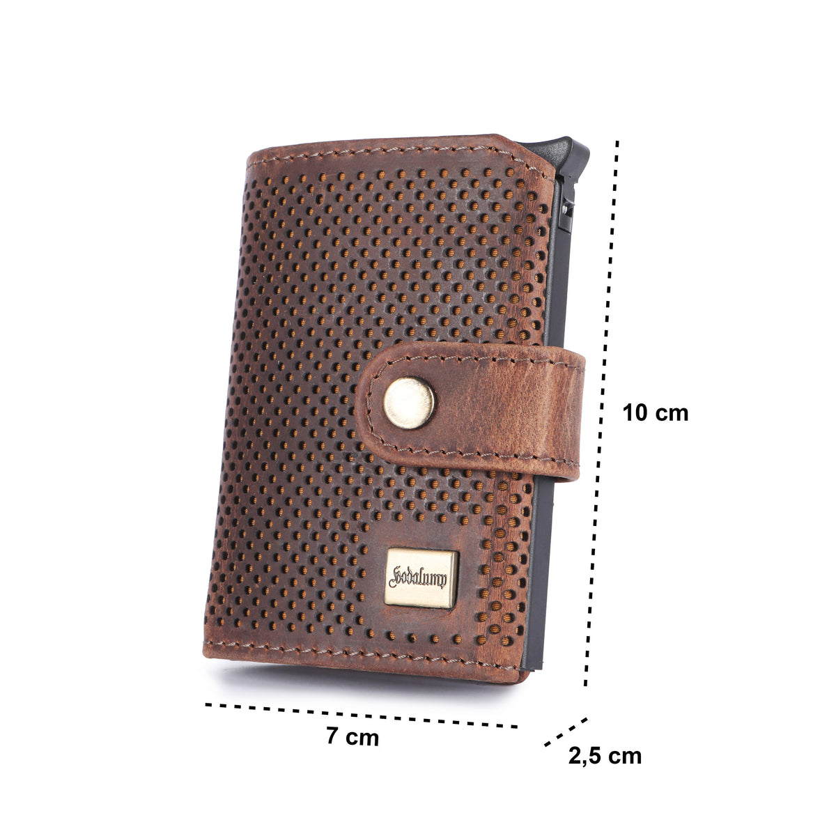 Portacarte Hodalump Edition in pelle di bufalo, vista 8