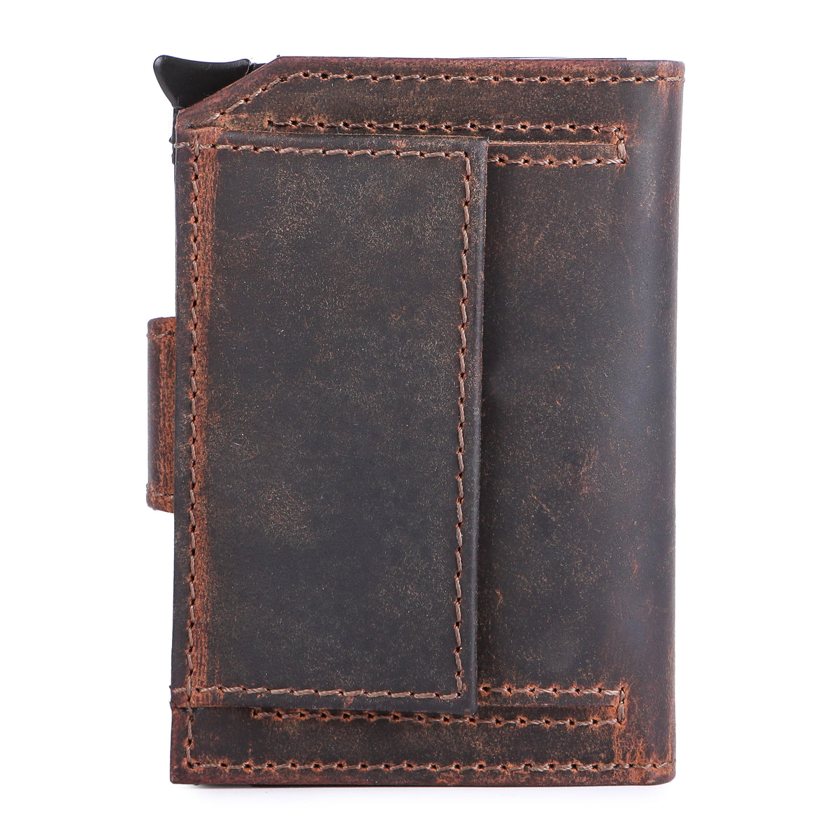 Porte-cartes Suisse en cuir de buffle, vue 6