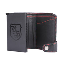 Kartenetui Hodalump BLACK/RED aus Büffelleder, Ansicht 6