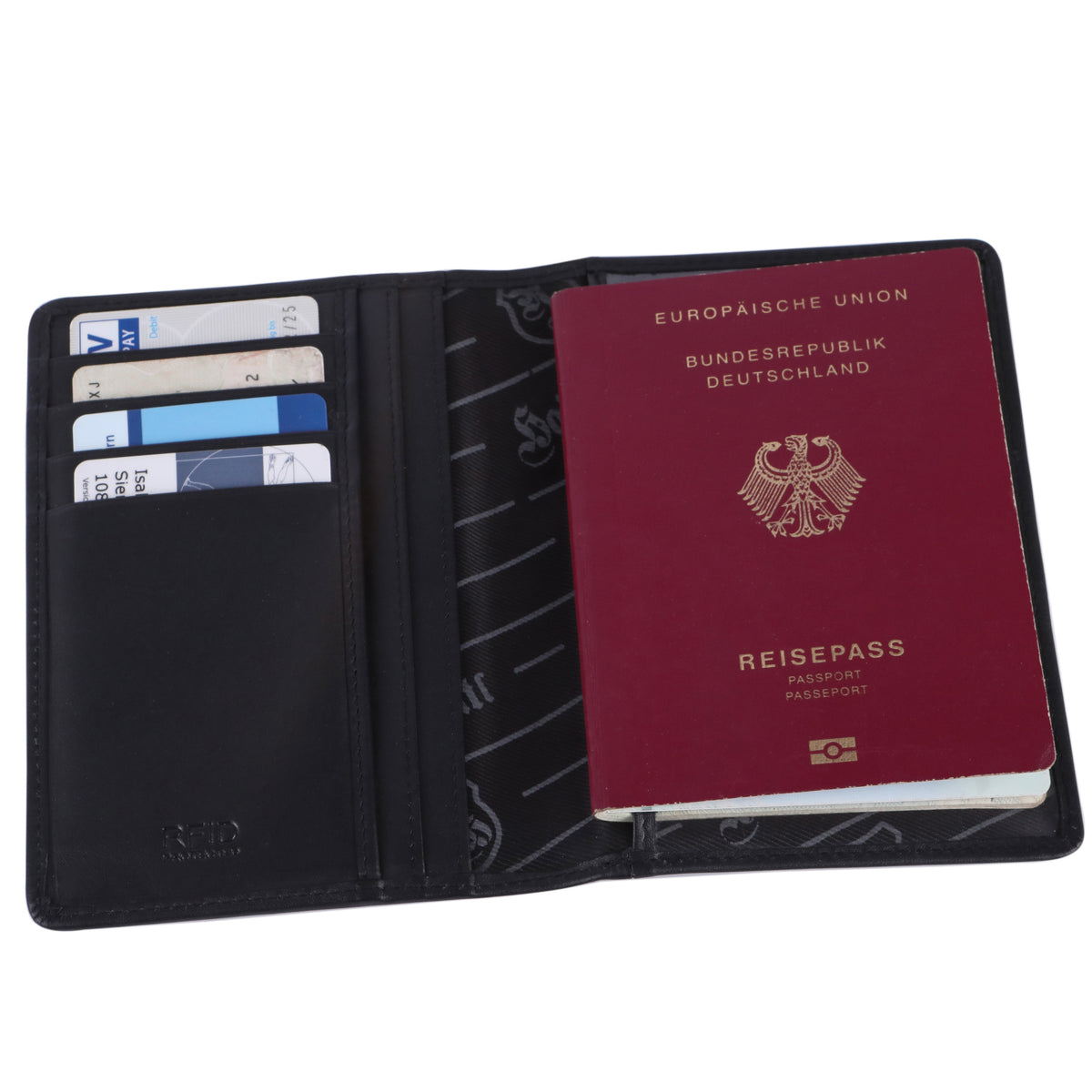 Reisepass-Etui, Reisepasshülle Geldbeutel Herren Hodalump & Ratschkatl