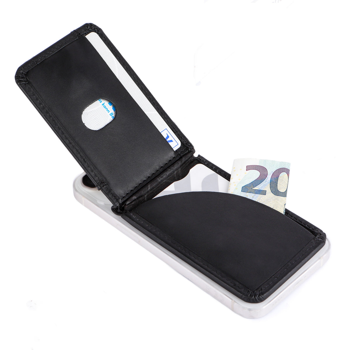Smartphone Pouch Big made of buffalo leather, view 9
