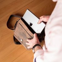 Cross-Over Tasche Paul aus Büffelleder, Ansicht 12