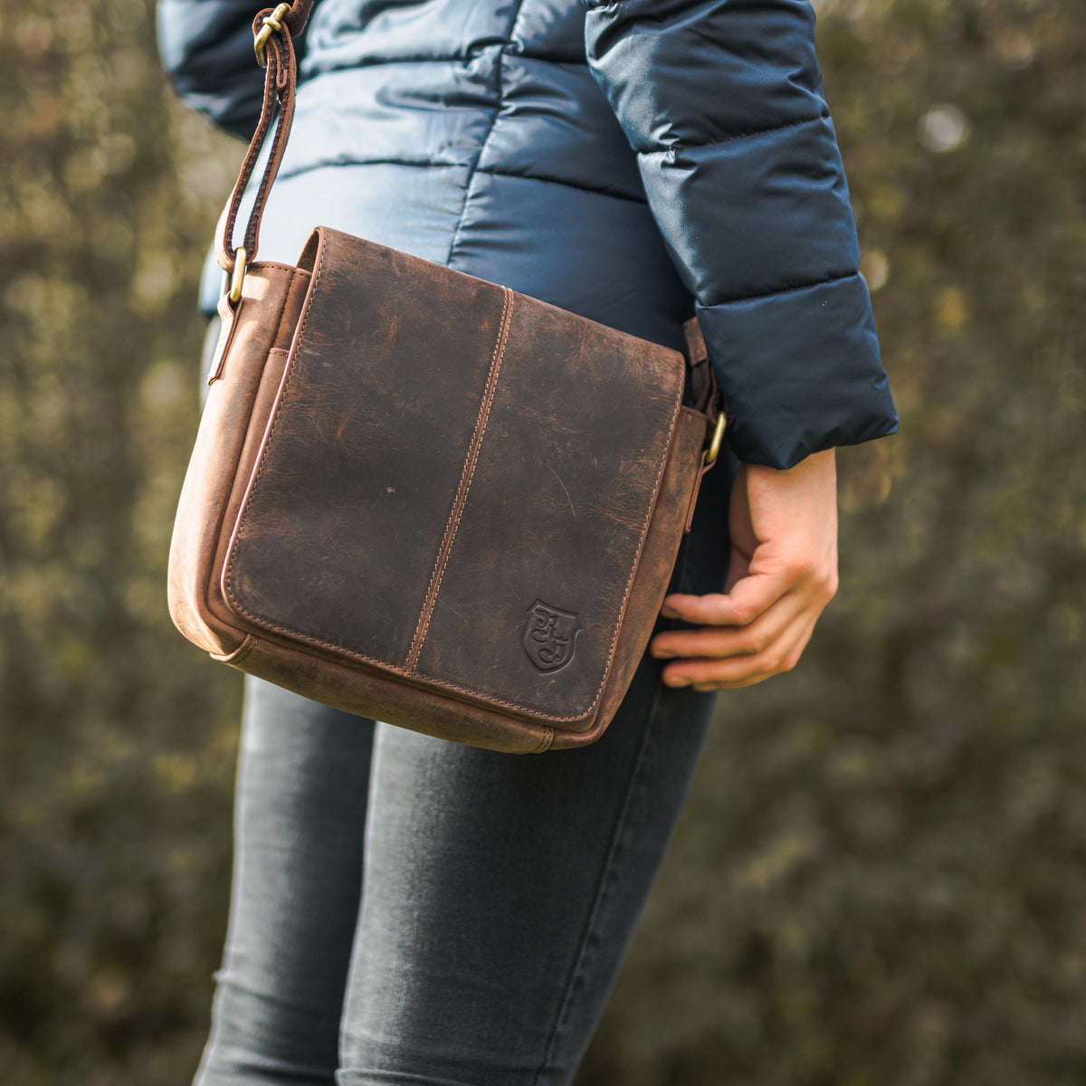 Cross-Over Tasche Paul aus Büffelleder, Ansicht 10