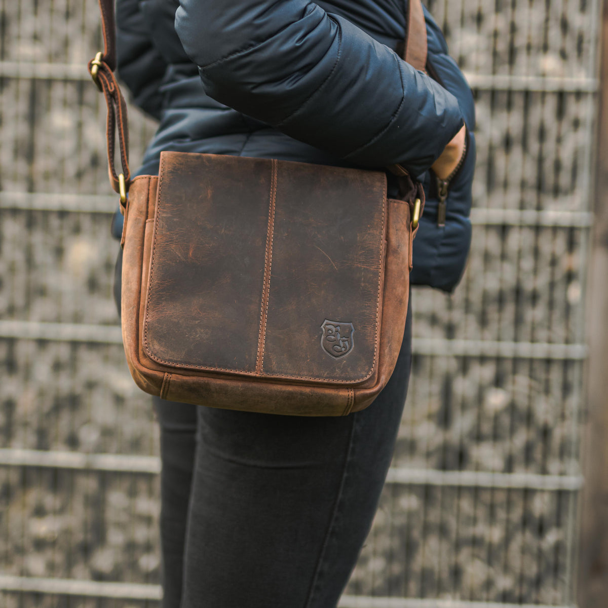 Cross-Over Tasche Paul aus Büffelleder, Ansicht 13
