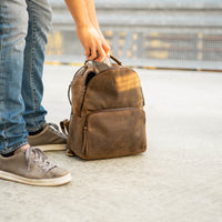 Classic Rucksack Pako aus Büffelleder, Ansicht 13