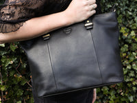Borsa shopper Luise in pelle di bufalo, vista 14