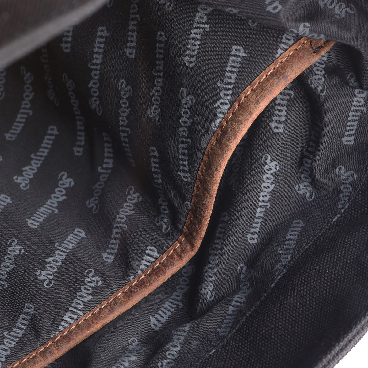 PET Backpack Recycle made of buffalo leather, view 7