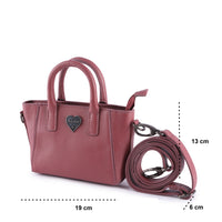 Shopper mamma e figlia in pelle di bufalo, vista 10