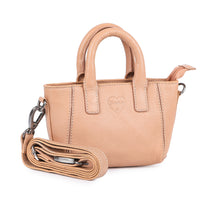 Shopper Tasche soft Peach aus Echtleder, Ansicht 7