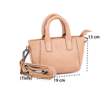 Shopper Tasche soft Peach aus Echtleder, Ansicht 9