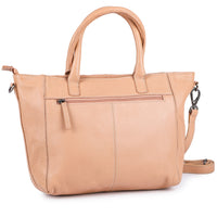 Shopper Tasche soft Peach aus Echtleder, Ansicht 5