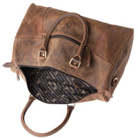 Handgepäck & Gym-Tasche aus Büffelleder, Ansicht 13