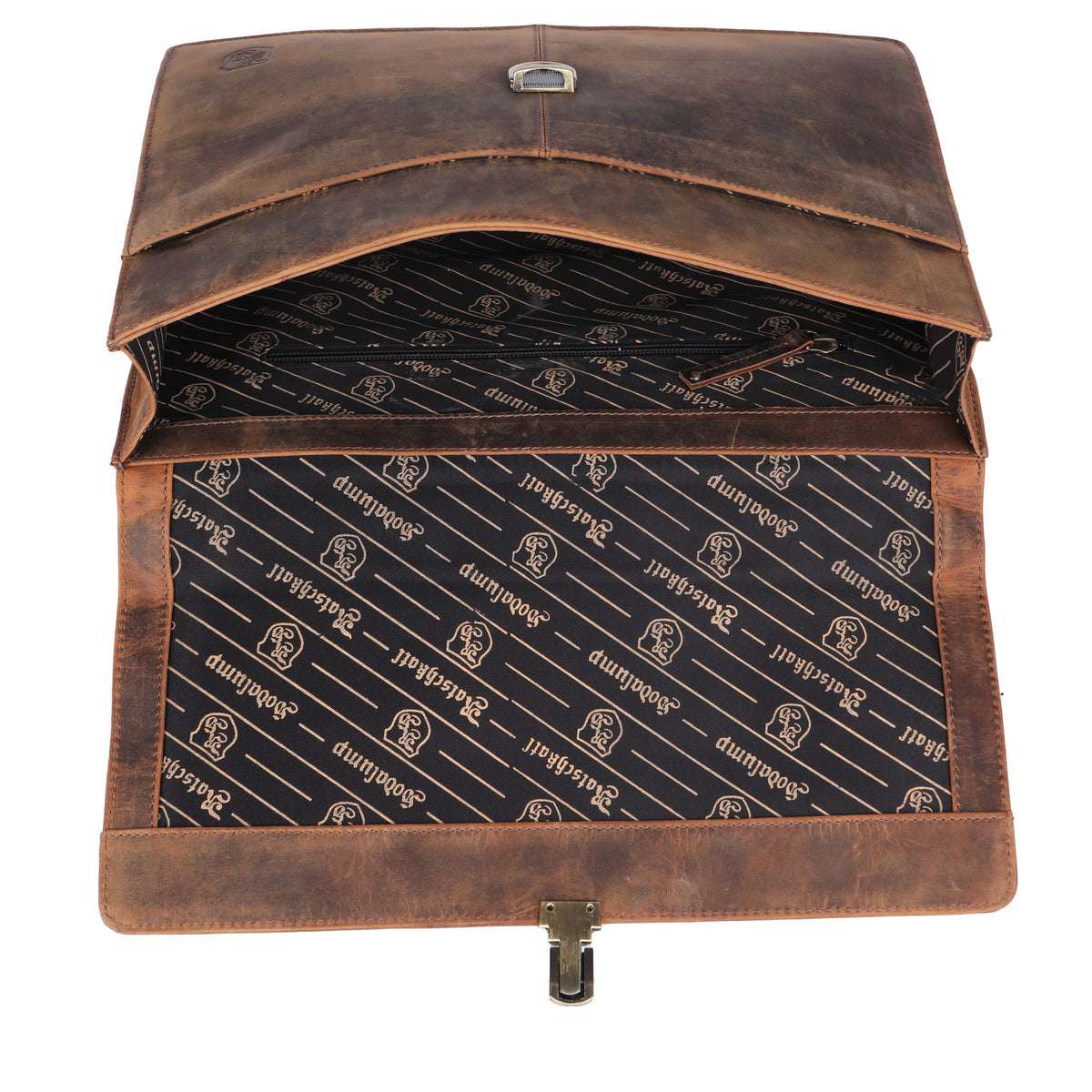 Briefcase Tom made of buffalo leather, view 7