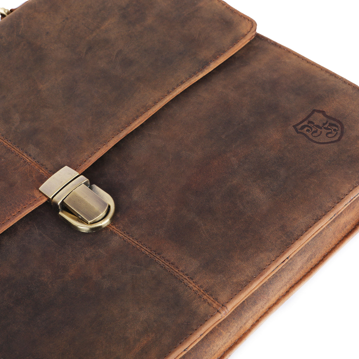Briefcase Tom made of buffalo leather, view 4