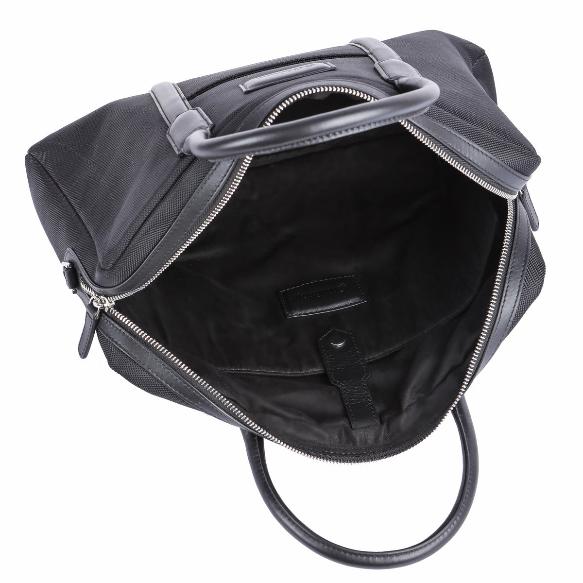 Borsa Business BLACK in pelle di bufalo, vista 4