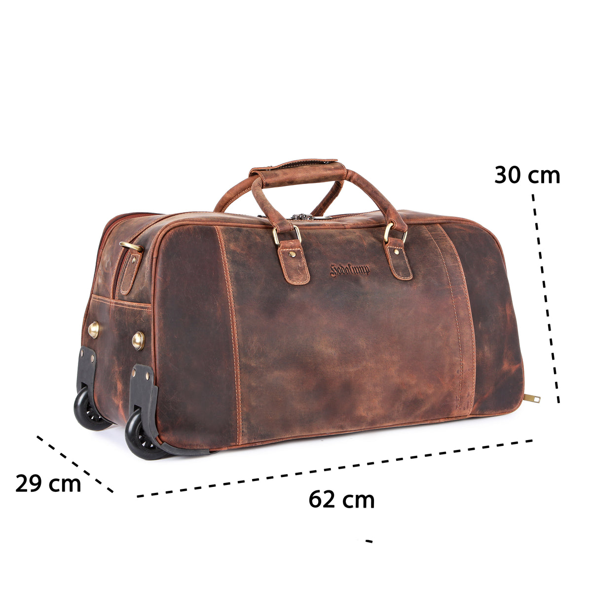 Hodalump Leder Trolley aus Büffelleder, Ansicht 10