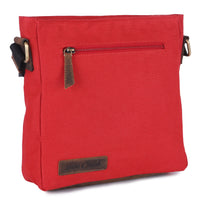 Sac bandoulière en PET recyclé en PET recyclé et cuir véritable, vue 22