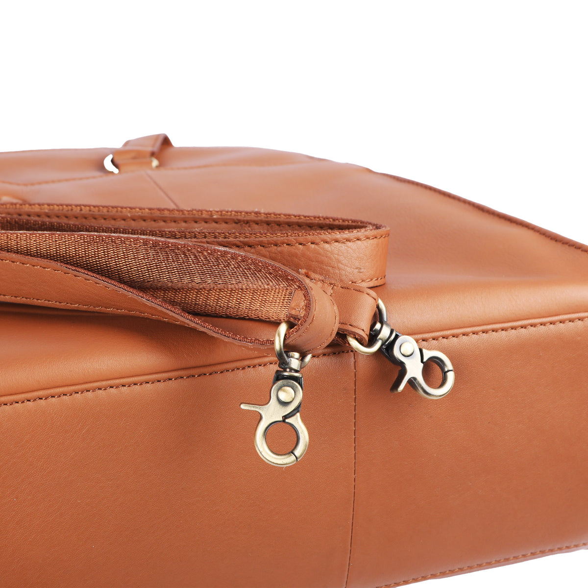 Savage Braun Damenhandtasche Kollektion aus Büffelleder, Ansicht 17