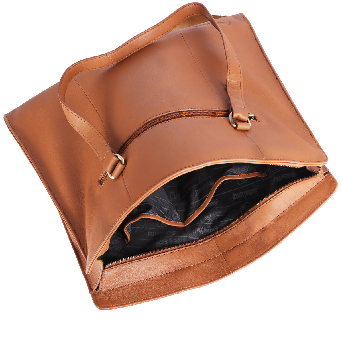 Savage Braun Damenhandtasche Kollektion aus Büffelleder, Ansicht 19