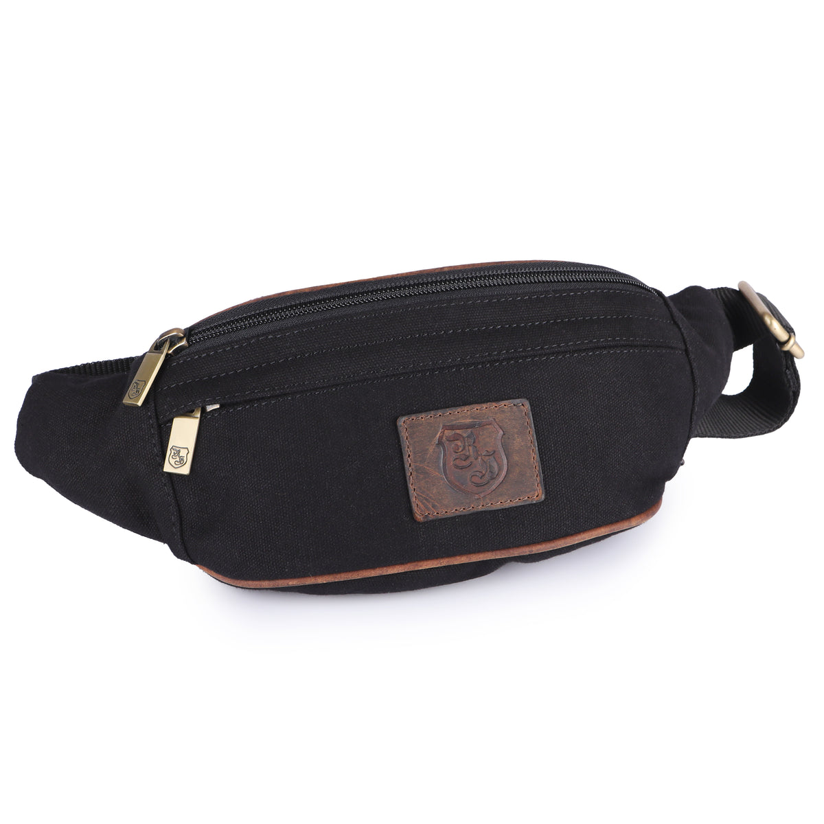 Bauchtasche Maxl aus Büffelleder in PET Schwarz, Ansicht 17