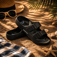 Hodalump PVC Sandalen Schwarz aus PVC