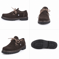 Scarpe Haferl Baviera in vera pelle, vista 4