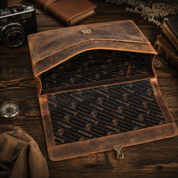 Briefcase Tom made of buffalo leather, view 2