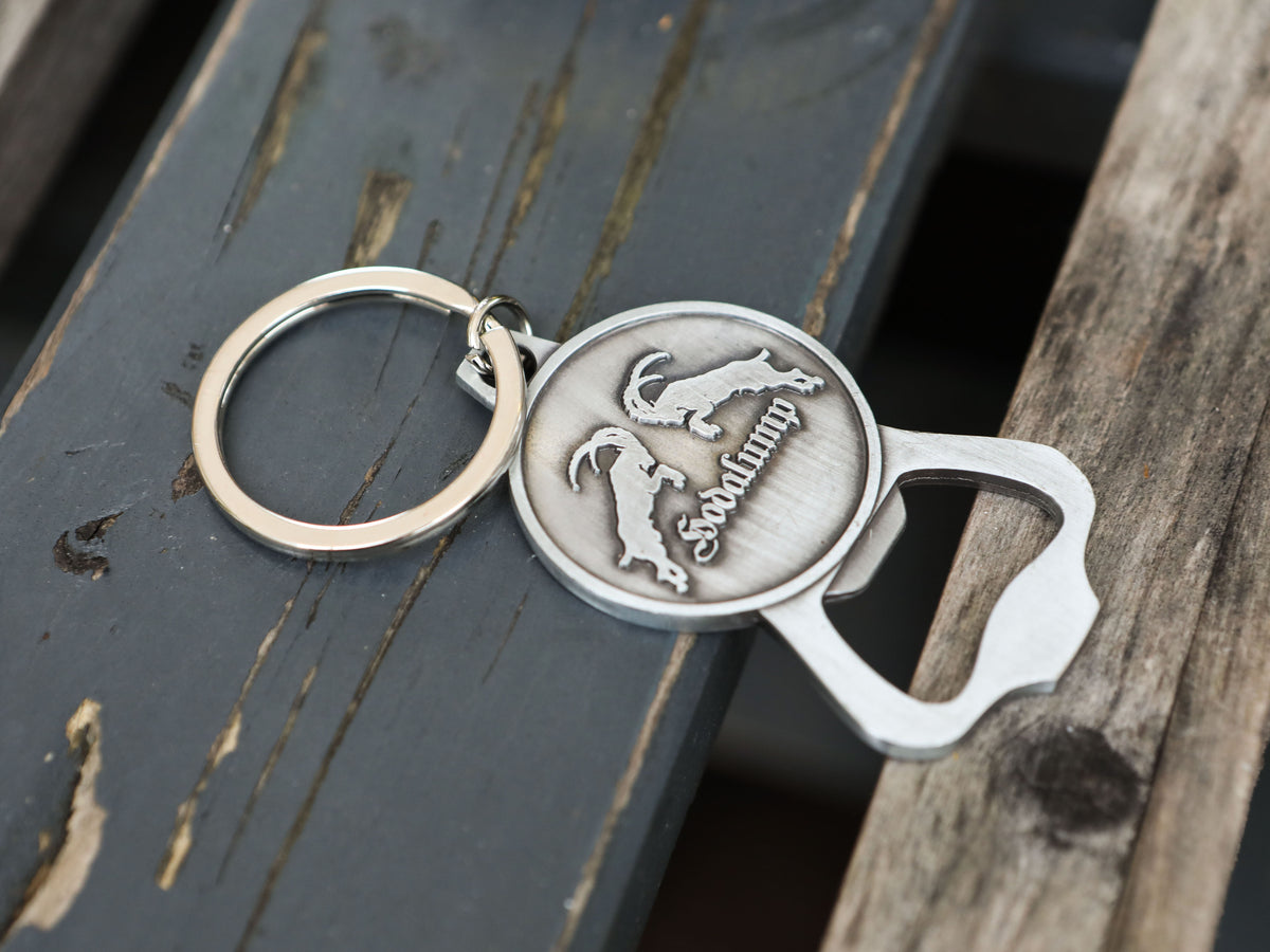 1x Bottle Opener made of metal, view 4