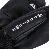 Ski Mittens made of genuine leather, view 5