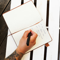 Writing Pad Hodalump Karo made of faux leather, view 21