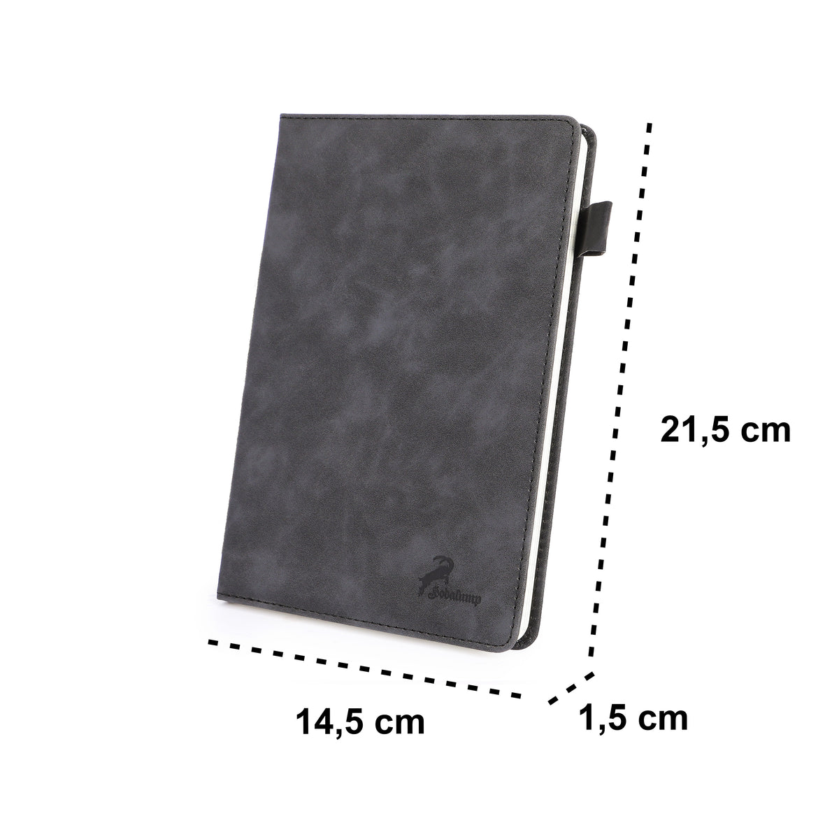 Writing Pad Hodalump Karo made of faux leather, view 10