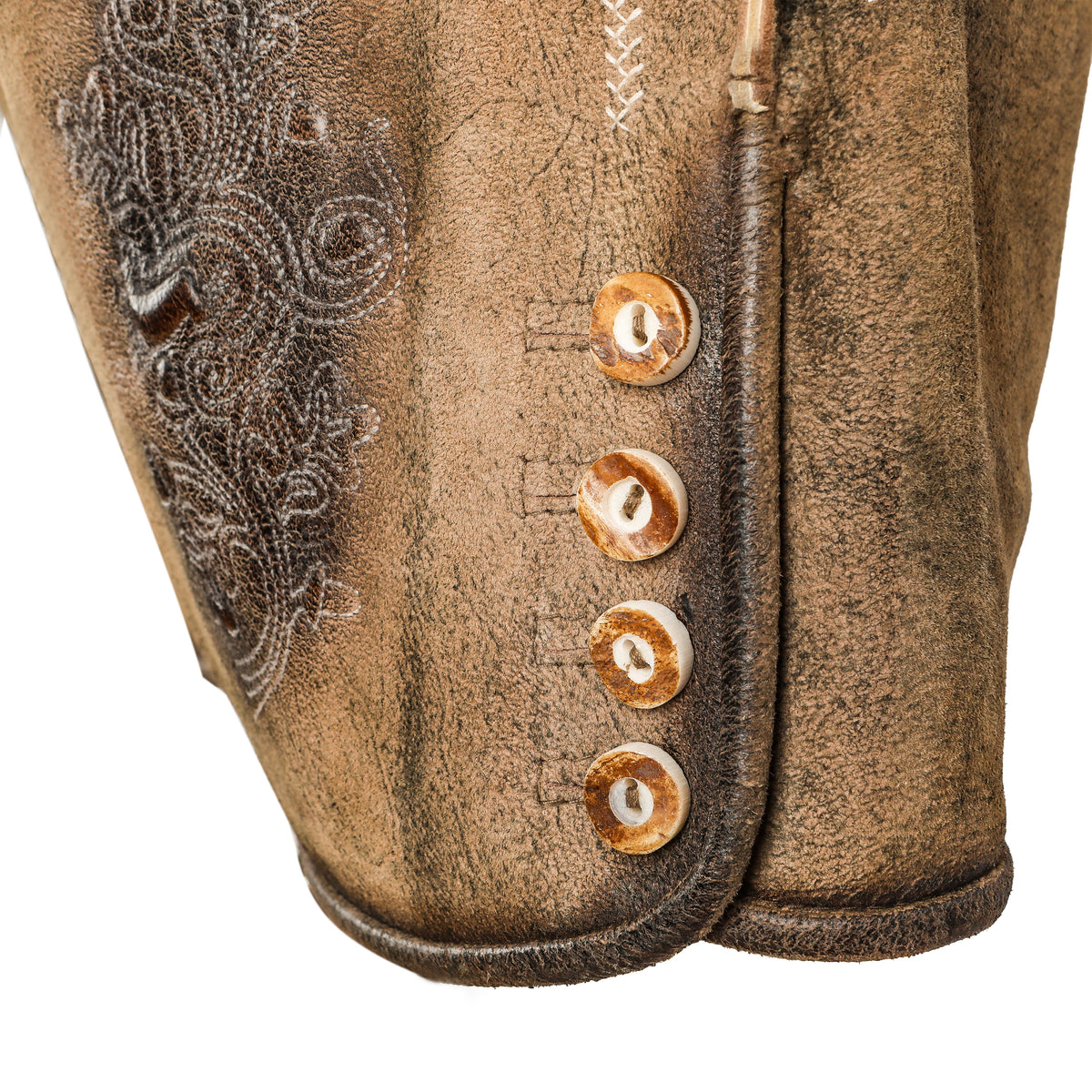 Hodalump Lederhose 2.0 aus Ziegenleder, Ansicht 4