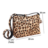 Leopard Ratschkatl Tasche aus Büffelleder, Ansicht 12