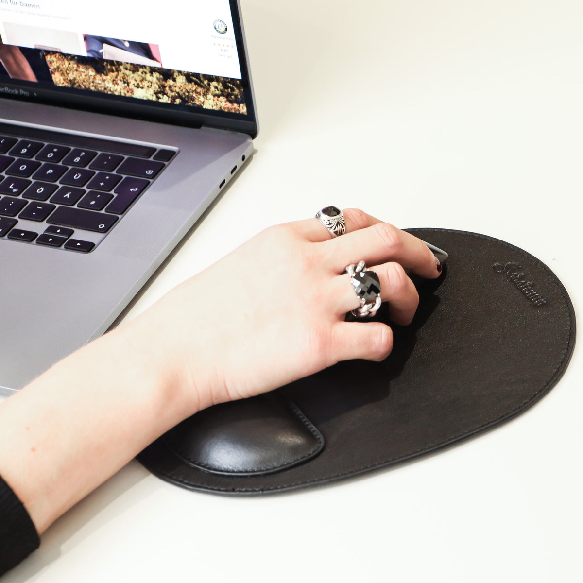 Tapis de souris en cuir, vue 6