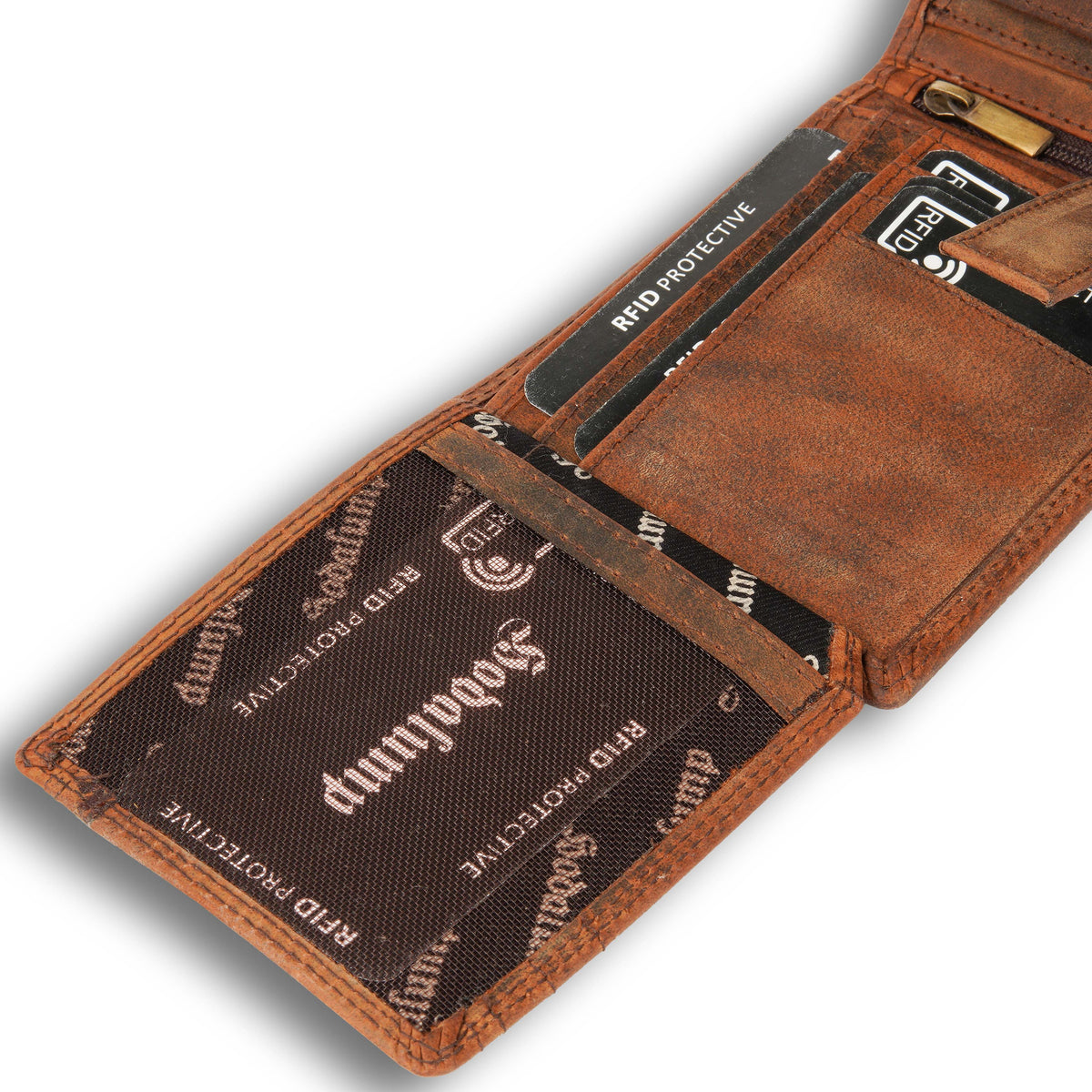 Classic Wallet Coat of Arms Lugge made of buffalo leather, view 7