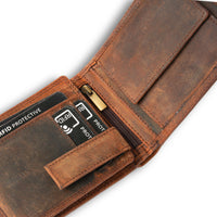 Classic Wallet Coat of Arms Lugge made of buffalo leather, view 9