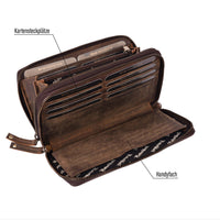 Classic Wallet Large Gretl made of genuine leather, view 8