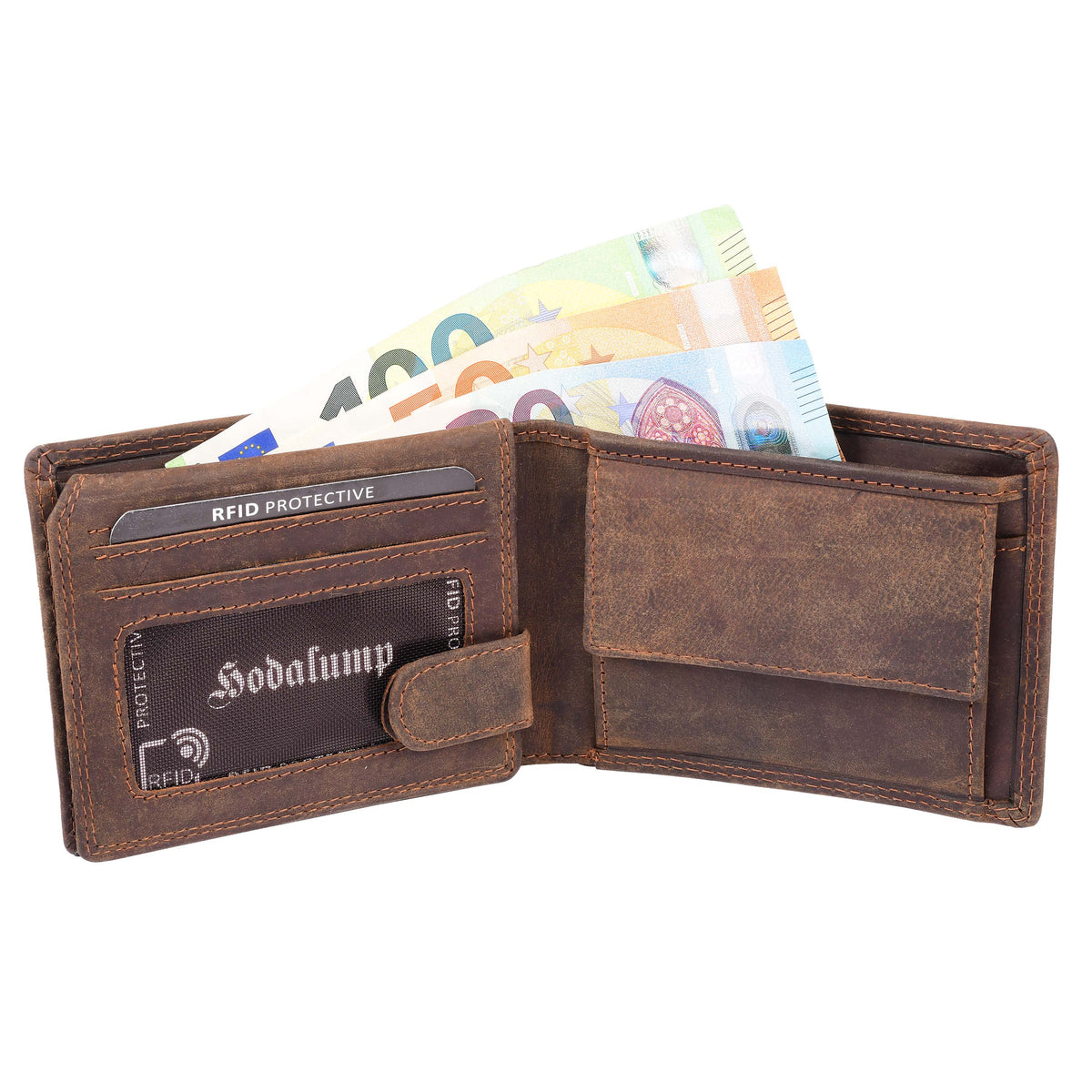 Ibex Wallet Xare made of genuine leather, view 11