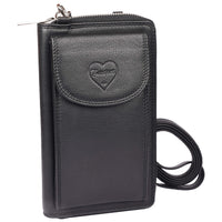 Smarte Handytasche passend für jedes Handy Tasche Hodalump & Ratschkatl Schwarz