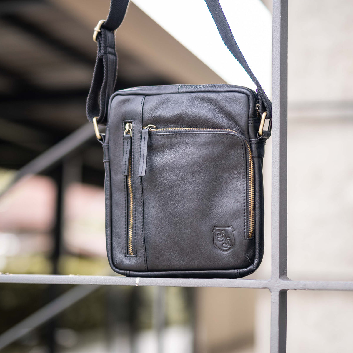 Sac du quotidien Mike en cuir de buffle, vue 13