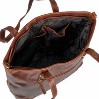 Borsa shopper Luise in pelle di bufalo, vista 9