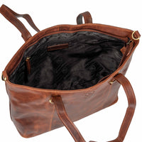 Borsa shopper Luise in pelle di bufalo, vista 10