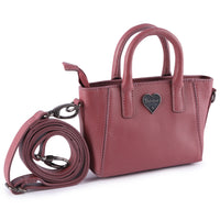 Shopper mamma e figlia in pelle di bufalo, vista 7