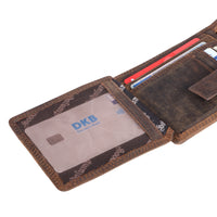 Classic Wallet Austria Lugge made of buffalo leather, view 8