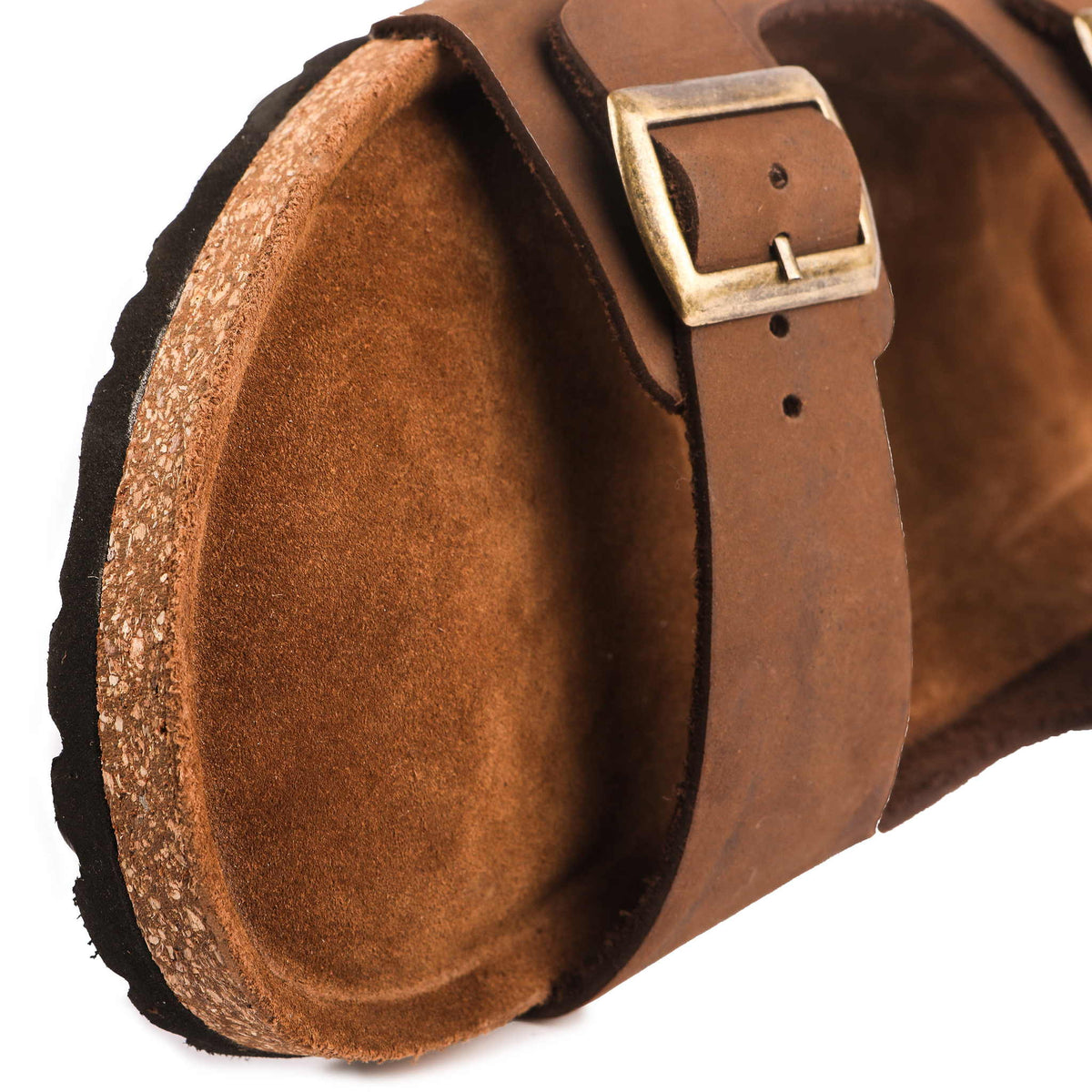 Hodalump Sandals made of genuine leather, view 3