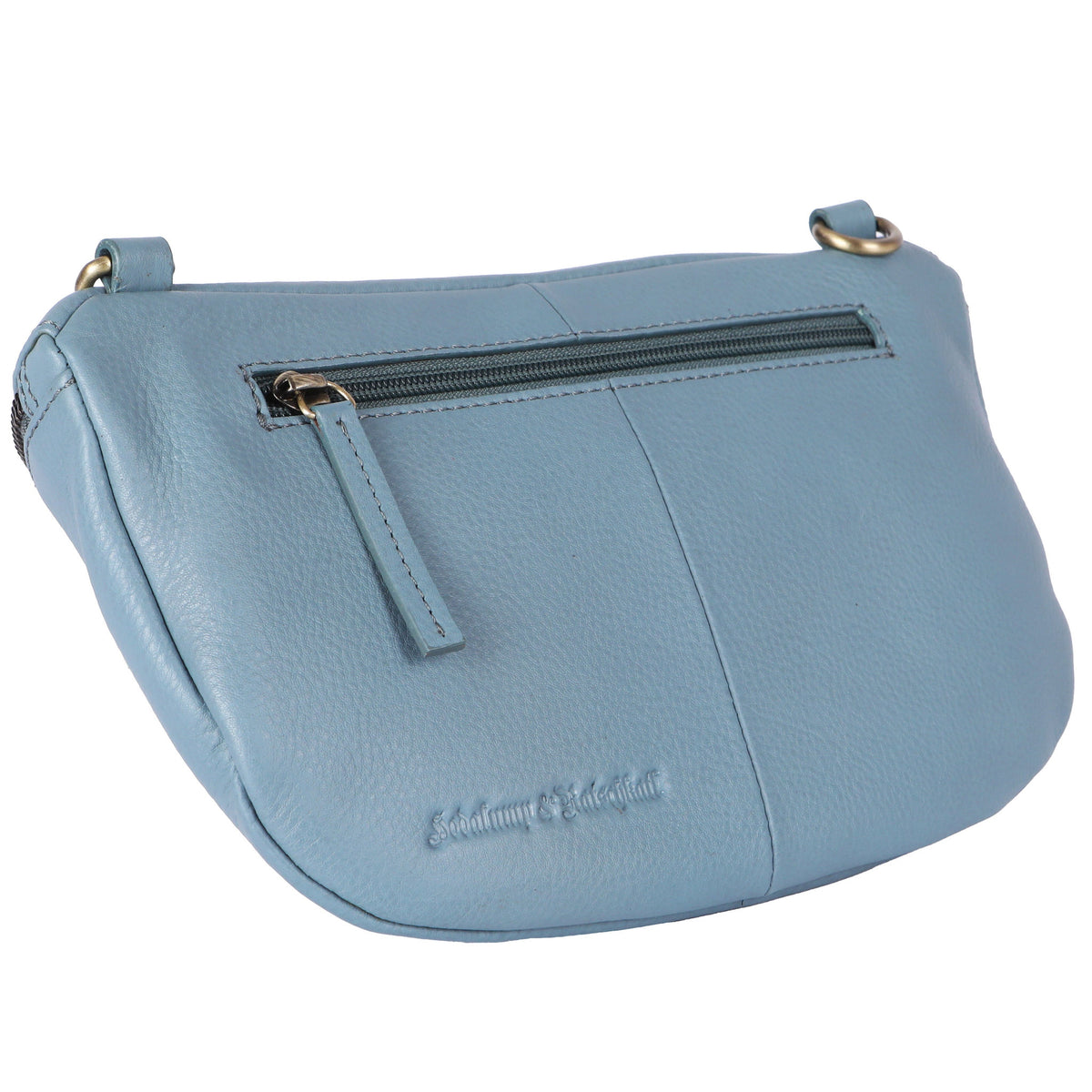 Smarte Handytasche Lilie aus Büffelleder, Ansicht 4