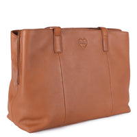 Savage Braun Damenhandtasche Kollektion aus Büffelleder, Ansicht 4