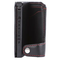 Kartenetui Hodalump BLACK/RED aus Büffelleder, Ansicht 4